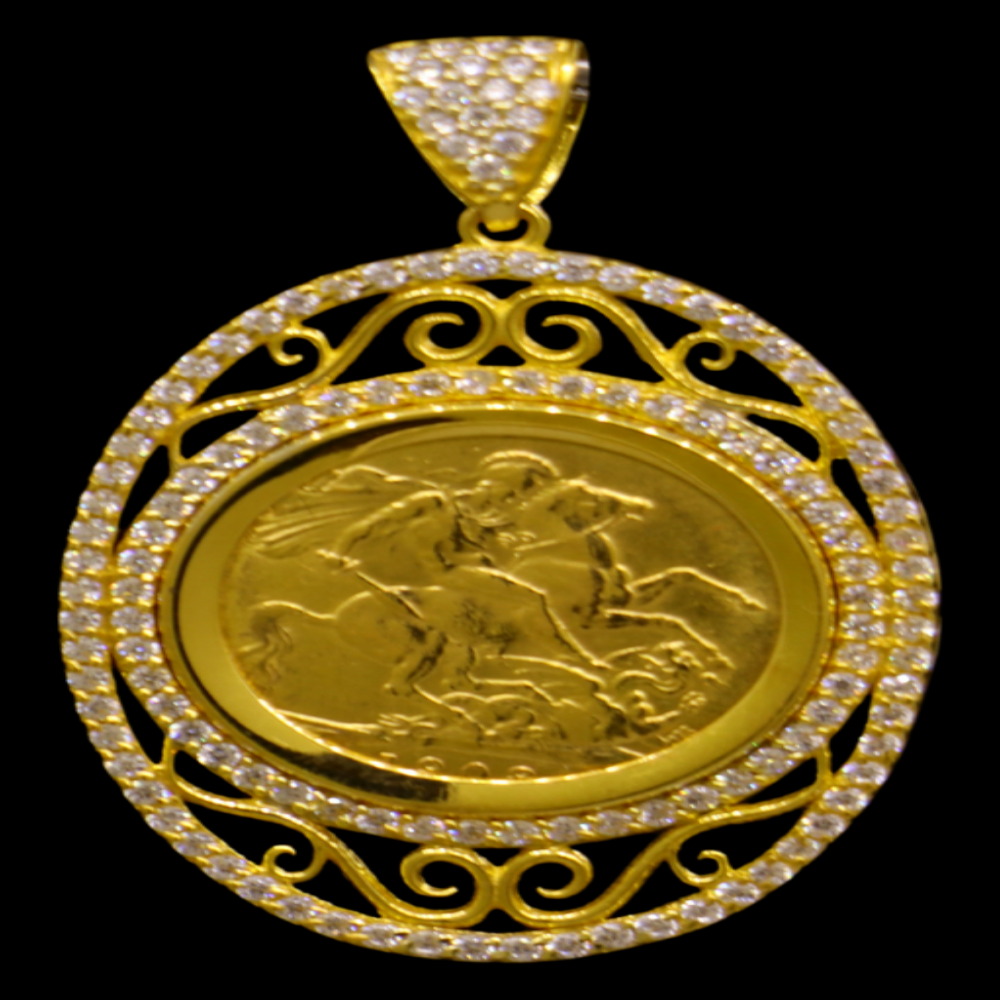 21K Gold Pendant
